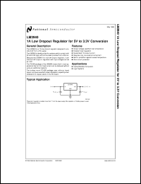 LM3940ISX-3.3 Datasheet