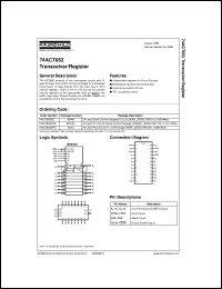 74ACT652MTCX Datasheet