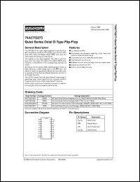 74ACTQ273SCX Datasheet