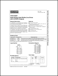 74ACTQ543SCX Datasheet