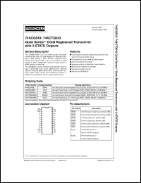 74ACTQ543QSCX Datasheet