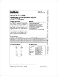 74ACTQ646SPC Datasheet