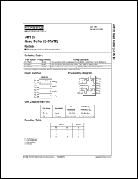 74F125SCX Datasheet