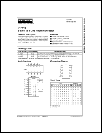 74F148SJX Datasheet