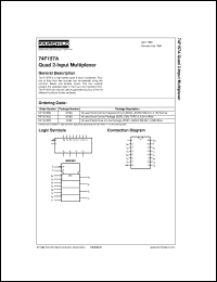 74F157ASCX Datasheet