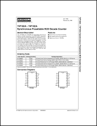 74F160ASCX Datasheet