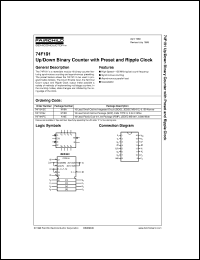 74F190SCX Datasheet