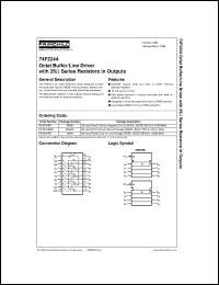74F2244MSAX Datasheet