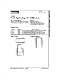 74F374MSAX Datasheet