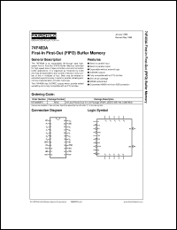 74F401CW Datasheet