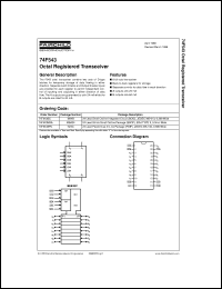 74F543MSAX Datasheet