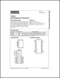 74F544MSAX Datasheet