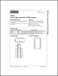 74F573SCX Datasheet