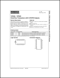 74F640SC Datasheet