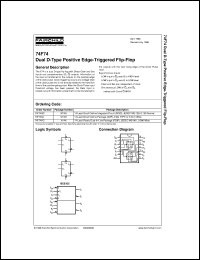 74F74SCX Datasheet