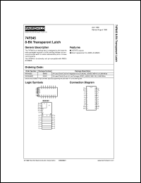 74F841SCX Datasheet