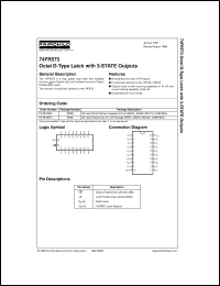 74FR573SCX Datasheet