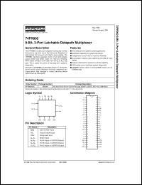 74FR900SSCX Datasheet