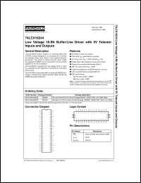 74LCX16244MEAX Datasheet