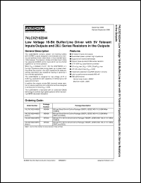 74LCXZ162244MEX Datasheet