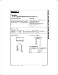 74LVQ138SJX Datasheet