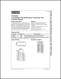 74LVQ245MSAX Datasheet