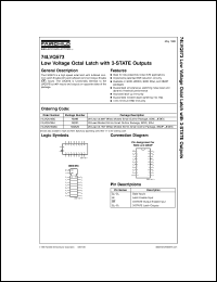 74LVQ573SJ Datasheet