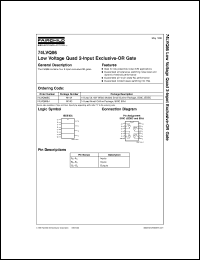 74LVQ86TTR Datasheet