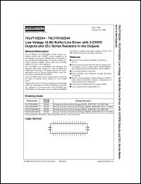 74LVT162244MTDX Datasheet