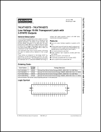 74LVTH16373MTDX Datasheet