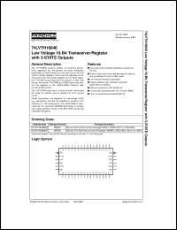74LVTH16646MTD Datasheet