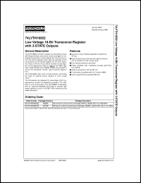 74LVTH16652MTDX Datasheet