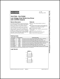 74LVTH240MTC Datasheet