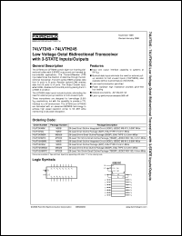 74LVTH245MSAX Datasheet