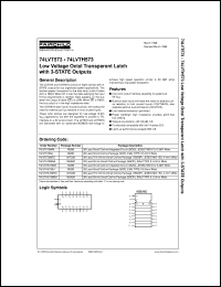 74LVTH574WM Datasheet