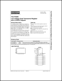 74LVTH646MTC Datasheet