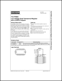 74LVTH652WM Datasheet