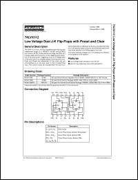 74LVX112MTCX Datasheet