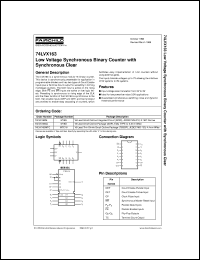 74LVX163MTCX Datasheet