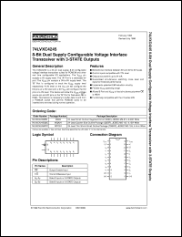 74LVXC4245QSCX Datasheet