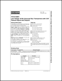 74VCX16601MTDX Datasheet