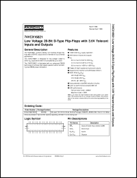 74VCX16821MEAX Datasheet