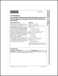 74VCXR162601MTX Datasheet