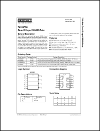 74VHC00MSCX Datasheet
