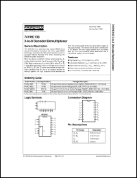 74VHC138MTCX Datasheet