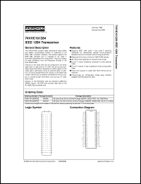 74VHC161284CM Datasheet