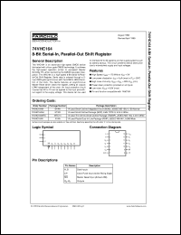 74VHC164MTCX Datasheet