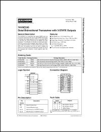 74VHC245MSCX Datasheet