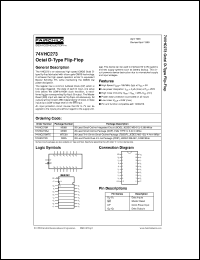 74VHC273SJX Datasheet
