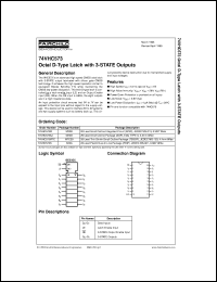 74VHC573MSCX Datasheet